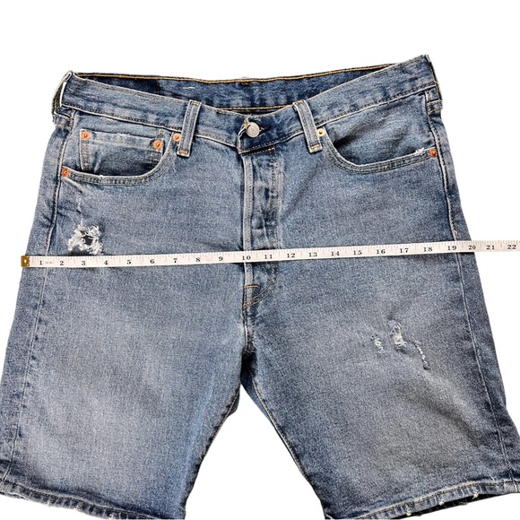 Levi’s 501 ORIGINAL HEMMED 9" MEN'S SHORTS Size 33 - Picture 8 of 15
